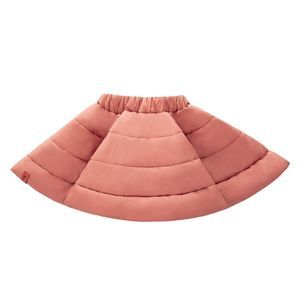 Omamimini Girls Quilted Nylon Skirt